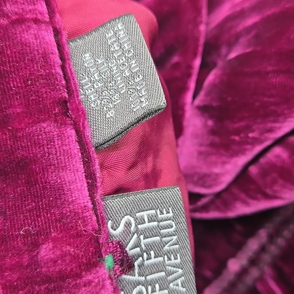 Burgundy Velvet Skirt 12 - Picture 4 of 9